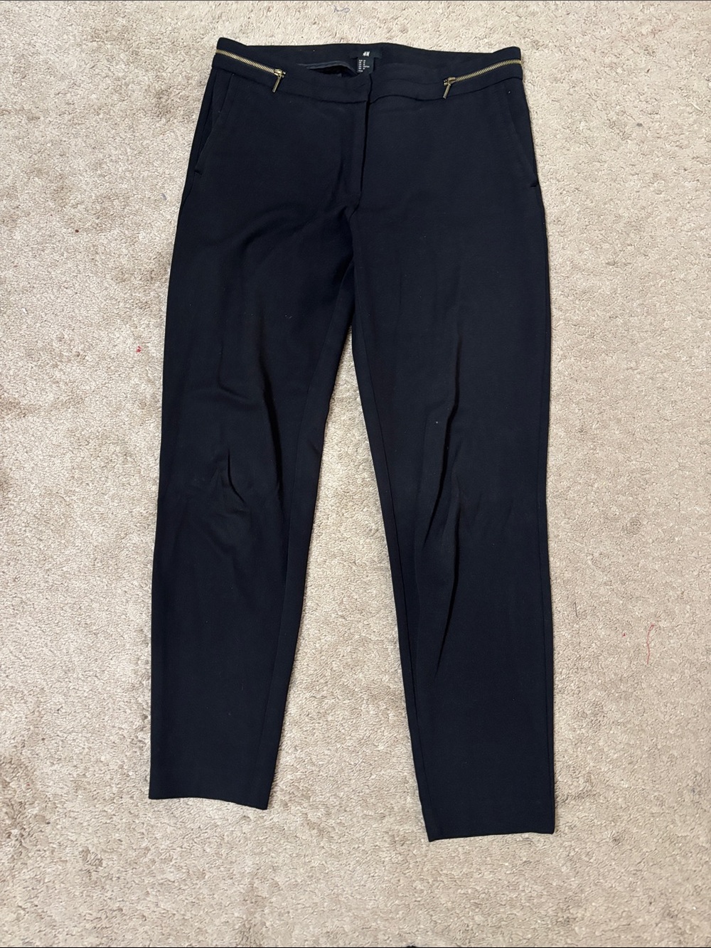 Black Slim Dress Pants - Classic Tailored Fit